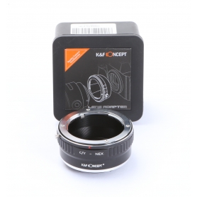 K&F Concept Adapter C/Y-NEX (Contax Yashica Objektive auf Sony E NEX Kamera) (273311)