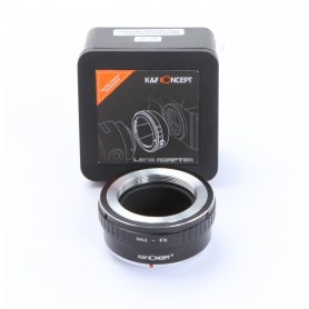 K&F Concept Adapter M42-FX (M42 Objektiv auf Fuji X Kamera) (273315)