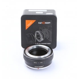 K&F Concept Adapter M42-FX (M42 Objektiv auf Fuji X Kamera) (273321)