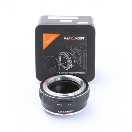 K&F Concept Adapter M42-FX (M42 Objektiv auf Fuji X Kamera) (273321)