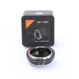 K&F Concept Adapter FD-M4/3 (Canon FD Objektive auf Micro Four Thirds (M 4/3 Kamera) (273343)