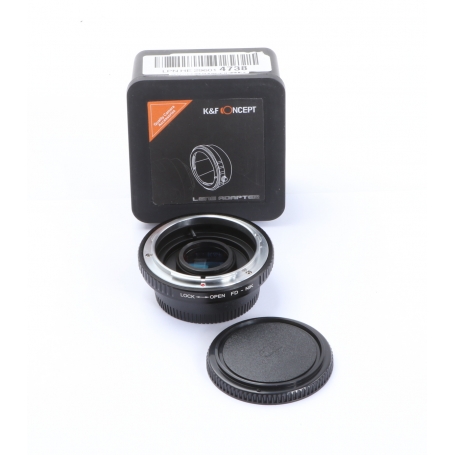 K&F Concept Adapter FD-NIK (Canon FD Objektiv auf Nikon Kamera) (273346)
