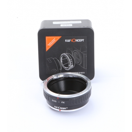 K&F Concept Adapter EOS-FX (Canon EOS Objektiv auf Fuji X Kamera) (273349)