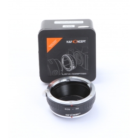 K&F Concept Adapter EOS-FX (Canon EOS Objektiv auf Fuji X Kamera) (273350)