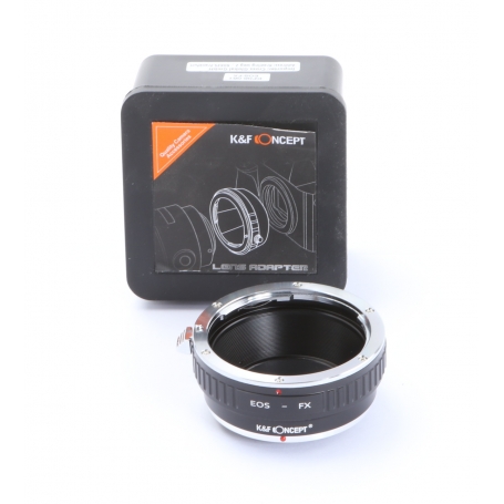K&F Concept Adapter EOS-FX (Canon EOS Objektiv auf Fuji X Kamera) (273351)