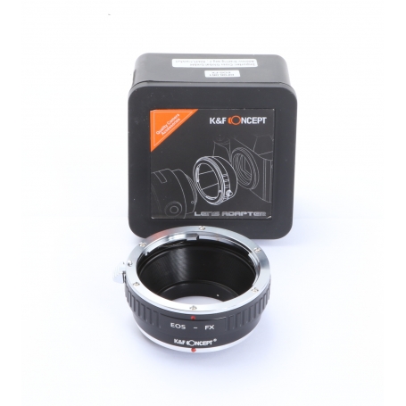 K&F Concept Adapter EOS-FX (Canon EOS Objektiv auf Fuji X Kamera) (273352)