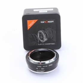 K&F Concept Adapter FD-NEX (FD Objektiv auf Nex Camera) (273357)