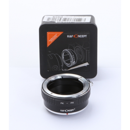 K&F Concept Adapter PK-FX (Pentax Objektive auf Fuji X Kamera) (273370)