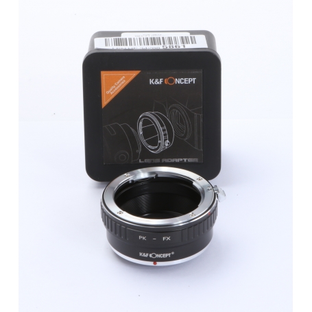 K&F Concept Adapter PK-FX (Pentax Objektive auf Fuji X Kamera) (273372)