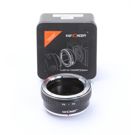 K&F Concept Adapter PK-FX (Pentax Objektive auf Fuji X Kamera) (273373)