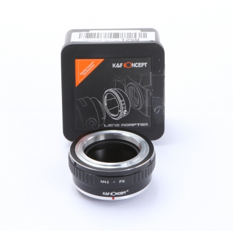 K&F Concept Adapter M42-FX (M42 Objektiv auf Fuji X Kamera) (273375)