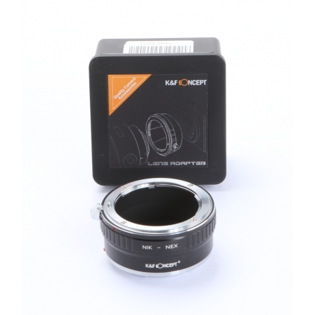 K&F Concept Adapter NIK-NEX (Nikon Objektive auf Sony Nex Kamera) (273378)