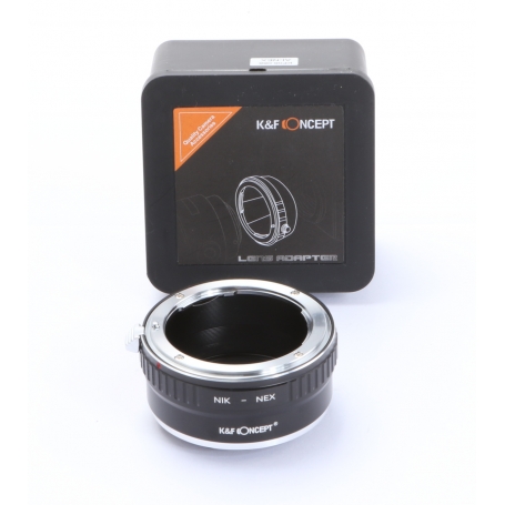 K&F Concept Adapter NIK-NEX (Nikon Objektive auf Sony Nex Kamera) (273380)