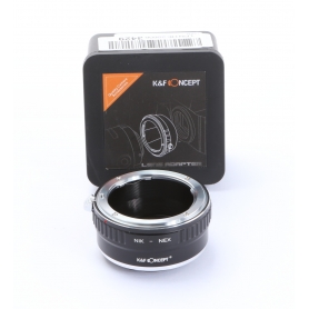 K&F Concept Adapter NIK-NEX (Nikon Objektive auf Sony Nex Kamera) (273383)