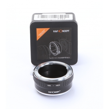 K&F Concept Adapter NIK-NEX (Nikon Objektive auf Sony Nex Kamera) (273384)