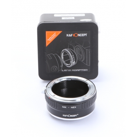 K&F Concept Adapter NIK-NEX (Nikon Objektive auf Sony Nex Kamera) (273387)