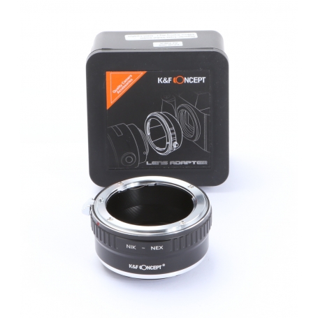K&F Concept Adapter NIK-NEX (Nikon Objektive auf Sony Nex Kamera) (273389)