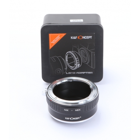 K&F Concept Adapter NIK-NEX (Nikon Objektive auf Sony Nex Kamera) (273390)