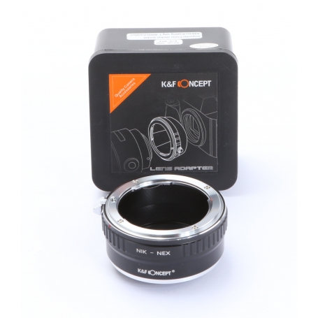 K&F Concept Adapter NIK-NEX (Nikon Objektive auf Sony Nex Kamera) (273391)