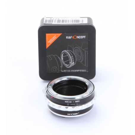 K&F Concept Adapter NIK(G)-NEX (Nikon Objektive auf Sony Nex Kamera) (273393)