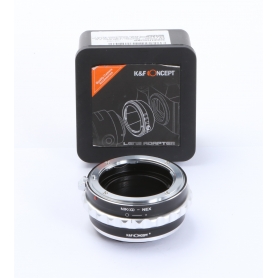 K&F Concept Adapter NIK(G)-NEX (Nikon Objektive auf Sony Nex Kamera) (273402)