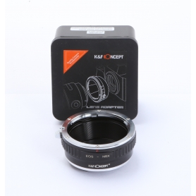 K&F Concept Adapter EOS-NEX (Canon EOS EF Objektive auf Sony Nex Kamera) (273410)