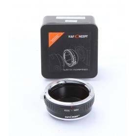 K&F Concept Adapter EOS-NEX (Canon EOS EF Objektive auf Sony Nex Kamera) (273411)