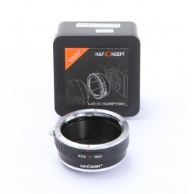 K&F Concept Adapter EOS-NEX (Canon EOS EF Objektive auf Sony Nex Kamera) (273412)