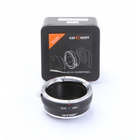 K&F Concept Adapter EOS-NEX (Canon EOS EF Objektive auf Sony Nex Kamera) (273415)