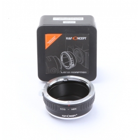 K&F Concept Adapter EOS-NEX (Canon EOS EF Objektive auf Sony Nex Kamera) (273417)