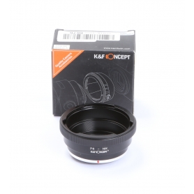 K&F Concept Adapter P6-NIK (Pentacon 6 Objektiv auf Nikon Kamera) (273200)
