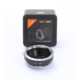 K&F Concept Adapter EOS-M4/3 (Canon EOS Objektive auf Micro Four Thirds (MFT M4/3) Camera ) (273216)