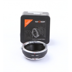 K&F Concept Adapter EOS-M4/3 (Canon EOS Objektive auf Micro Four Thirds (MFT M4/3) Camera ) (273219)