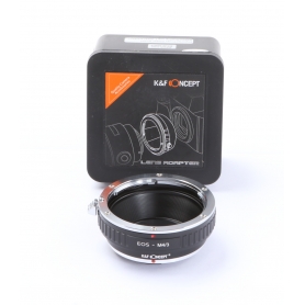 K&F Concept Adapter EOS-M4/3 (Canon EOS Objektive auf Micro Four Thirds (MFT M4/3) Camera ) (273223)