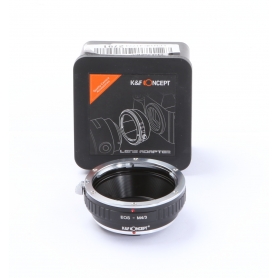K&F Concept Adapter EOS-M4/3 (Canon EOS Objektive auf Micro Four Thirds (MFT M4/3) Camera ) (273224)