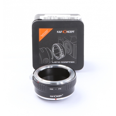 K&F Concept Adapter NIK-FX (Nikon Objektiv auf Fuji X Mount Kamera) (273259)