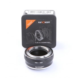 K&F Concept Adapter M42-NEX (M42 Objektiv auf Sony E Mount Kamera) (273265)