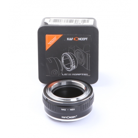 K&F Concept Adapter M42-NEX (M42 Objektiv auf Sony E Mount Kamera) (273265)