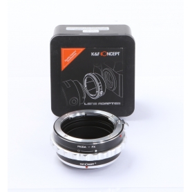 K&F Concept Adapter PK DA-FX (Pentax Objektiv auf Fuji X Mount Kamera) (273268)
