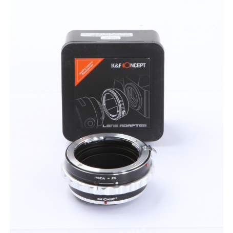 K&F Concept Adapter PK DA-FX (Pentax Objektiv auf Fuji X Mount Kamera) (273268)