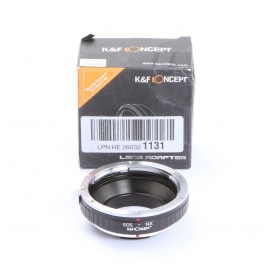 K&F Concept Adapter EOS-NX (Canon EOS EF Objektive auf Samsung ) (273280)
