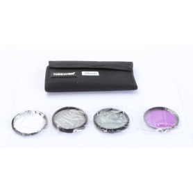 Neewer 4x Filter Set 58 mm: FLD-Filter + Beschoi UV-Filter + 2St. CPL-Filter (272937)