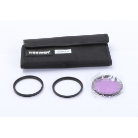 Neewer 3x Filter Set 52 mm: FLD-Filter + Kenko UV-Filter + Walimex MC UV-Filter (272945)
