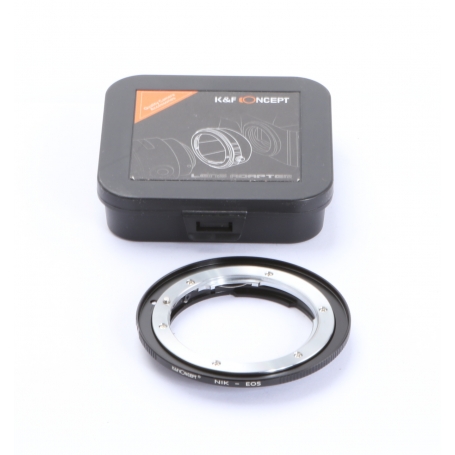 K&F Concept Adapter NIK-EOS (Nikon Objektiv auf Canon EOS) (273237)