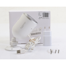 Sygonix SY-5088348 IP Überwachungskamera 1920x1080P WLAN weiß (274736)