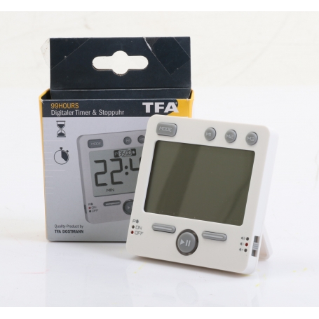 TFA Timer und Stoppuhr 99HOURS 38.2049.0 (275178)