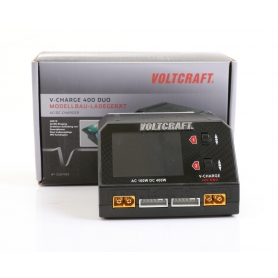 VOLTCRAFT Modellbau-Ladegerät 20A LiPo LiHV LiFePO LiIon NiMH NiCd Temperaturüberwachung schwarz (275230)
