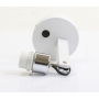SLV FENDA 1003035 LED-Wandleuchte Wandlampe Wandbeleuchtung E27 40 Watt weiß (275235)