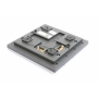Gira 5532920 System 106 Ruftastenmodul Türstation 2fach edelstahl (275491)