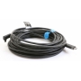 Renkforce 10 Meter RF-5625884 Glasfaser USB-C-Displaykabel USB 3,2 Gen2 einseitig gewinkelt schwarz (275609)